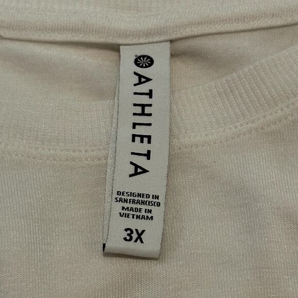 Athleta Cloud Restore Tank Bright White Women Size 3X Athleisure Wear Activewear - Picture 6 of 8